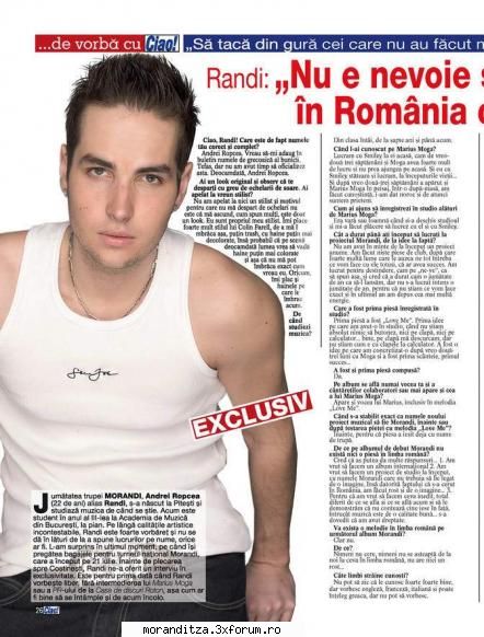 reviste - georgya - Aparitii TV, reviste si net