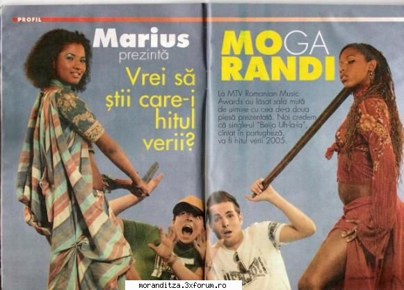 reviste - georgya - Aparitii TV, reviste si net